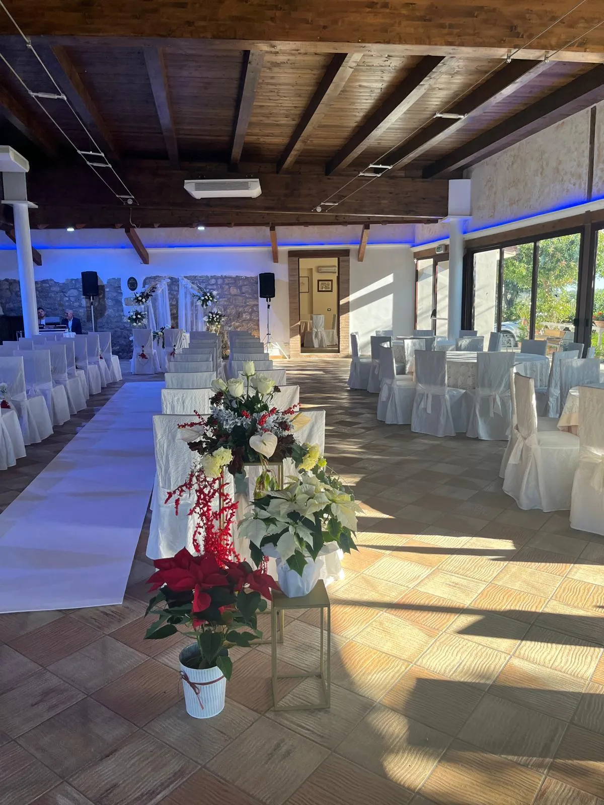 Scenografia del ricevimento